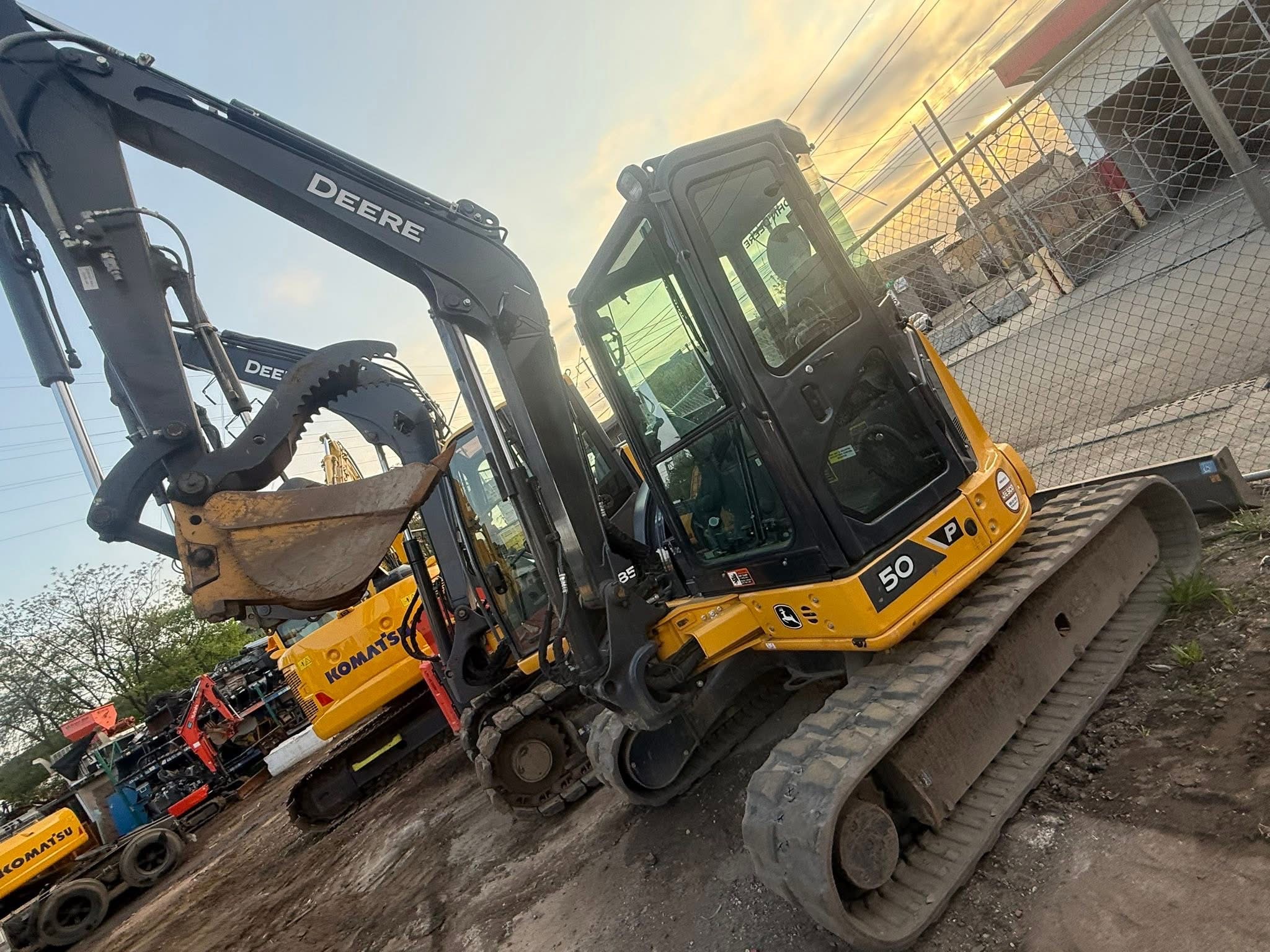 John Deere mini excavator 50P