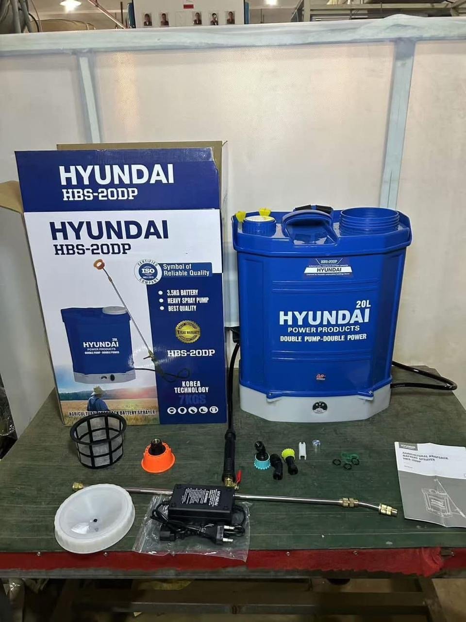 Hyundai 20L Manual Knapsack Sprayer