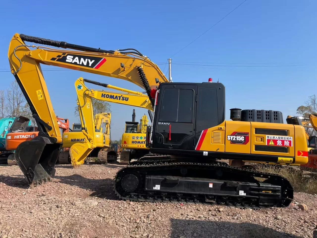 Sany excavator SYN-225 model 2014