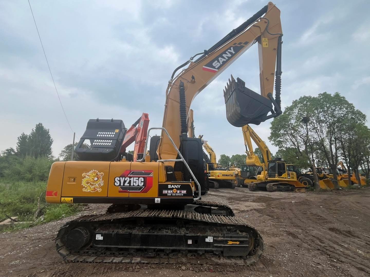 SANY SY215C Excavator — 2014 Model