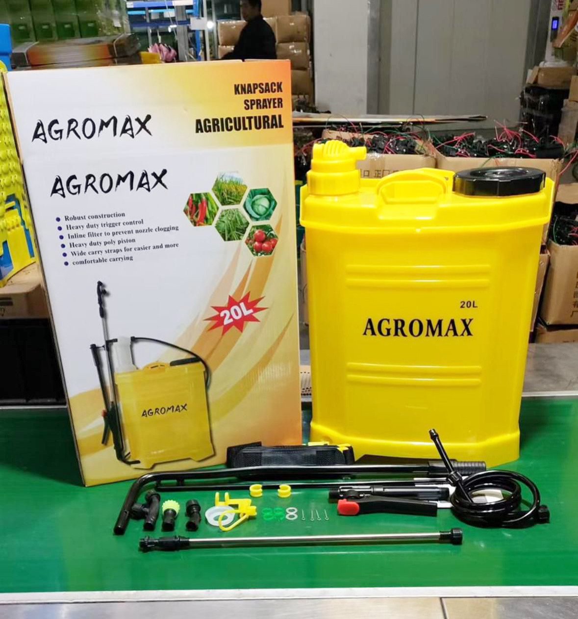 Agromax Hand-Operated Manual Spray Machine