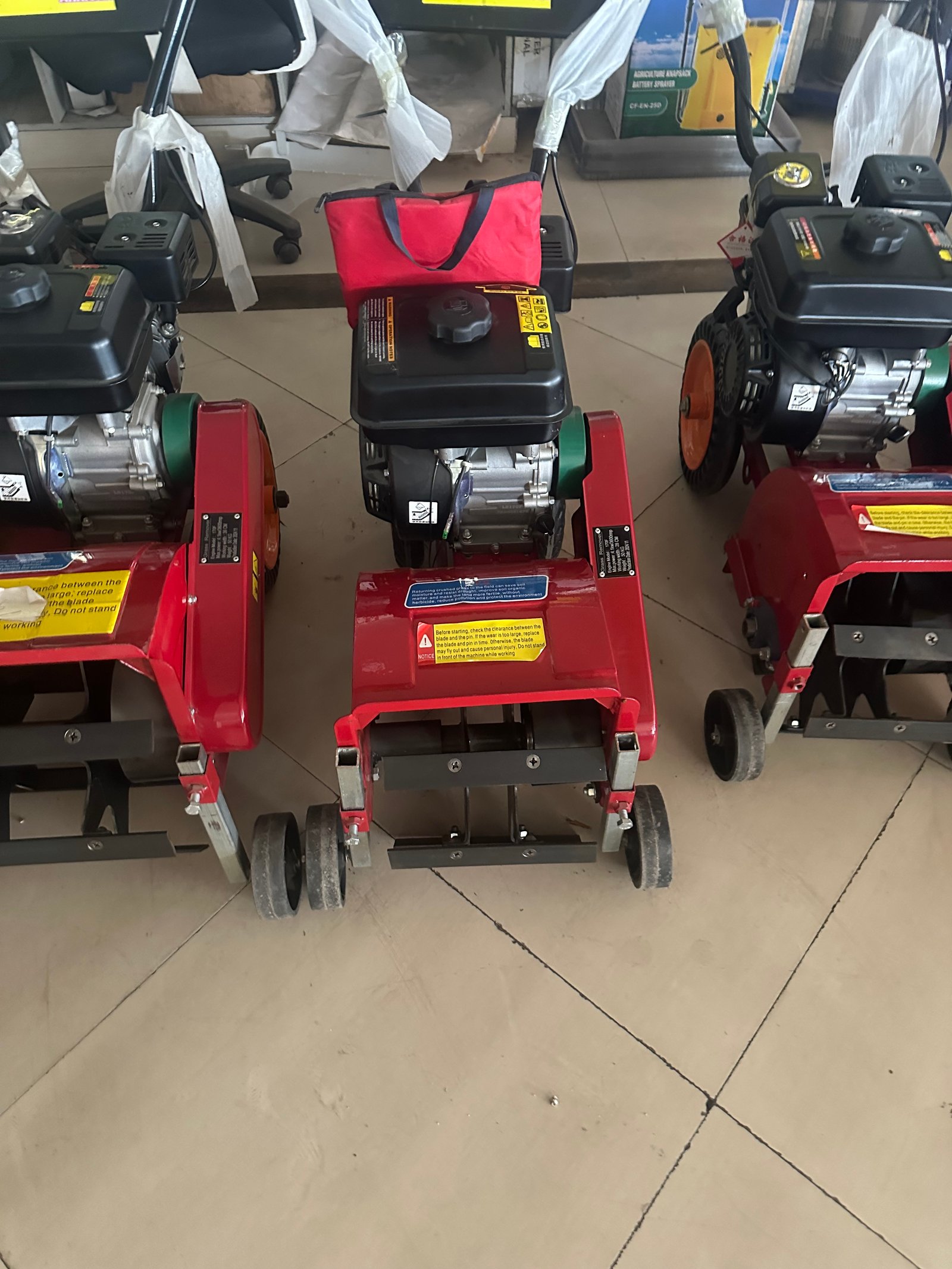 Small size power tiller with 5hp petrol engine