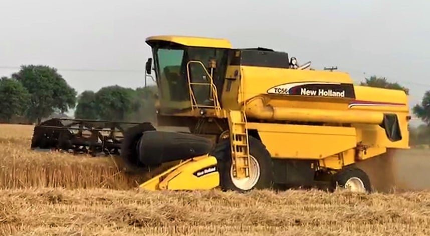 New Holland TC56 Combine Harvester — 2010 Model